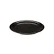 GET NP-6-BK Etchedware Plate – 6-1/2" Narrow Rim, Black Melamine, Break-Resistant - Dozen 1 image