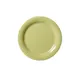 GET NP-9-AV Diamond Harvest™ Plate, 9" Round, Narrow Rim, Green Melamine, Break‑Resistant – 1 Dozen 1 image