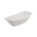 GET OB-3-W Oval Ramekin Sauce Cup, 2-1/2 Oz., 4-4/5" x 2-2/5" x 1/10", Melamine, White - 1 Dozen 1 image
