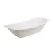 GET OB-96-W Oval Acclaim Display Bowl, 3 Qt., White, Melamine, 16-2/5" x 8-2/5" x 3-1/10" 1 image