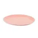 GET OP-1080-GF Dinner Plate, Oval, 10" x 7-3/4" Melamine, Grapefruit Pink, BPA‑Free, NSF - 1 Dozen 1 image