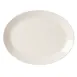 GET OP-1411-AW Settlement Platter, 14" x 10.75" Oval Melamine, White, Break‑Resistant - Dozen 1 image