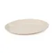 GET OP-1411-MA Settlement Large Dinner Plate, 14" x 10.75" Oval Beige Melamine - Dozen 1 image