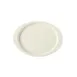 GET OP-145-DI Diamond Ivory™ Platter, 14-3/4" L x 10-1/2" W Oval Melamine Ivory BPA‑Free NSF - Dozen 1 image
