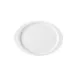 GET OP-145-DW Oval Platter 14-3/4" X 10-1/2" White Melamine, Dishwasher‑Safe, NSF - 1 Dozen 1 image