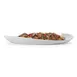 GET OP-1690-AW Osslo Platter – 16" x 9" x 3/4" Oval, White, Melamine, Dishwasher‑Safe, NSF 1 image