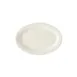 GET OP-215-IV Oval Platter, 11.5" L x 8" W x 3/4" Deep, Ivory Melamine - Dozen 1 image