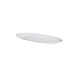 GET OP-2280-W Milano™ Platter, 22-1/2" x 8", Oval, Break-Resistant, Melamine, White 1 image