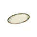 GET OP-621-BF Bella Fresco Platter, 21"L x 15"W, Oval, Break-Resistant, Melamine, Black 1 image