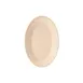 GET OP-912-T Supermel Platter – 12" X 8.5" Oval Melamine, Tan, Dishwasher Safe - Dozen 1 image