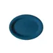GET OP-950-TB Texas Blue™ Oval Platter, 9-3/4" x 7-1/4" Melamine, Dishwasher Safe, NSF - 1 Dozen 1 image
