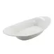 GET OVB-192-W Oval Acclaim Display Bowl, 6 Qt., 23" x 12" x 3-1/10", Melamine, White, NSF, BPA Free 1 image