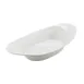 GET OVB-96-W Oval Acclaim 3-Qt Melamine Bowl, 18-1/4" x 9-3/5" x 3", White, Dishwasher Safe 1 image