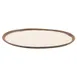 GET P-129-CRM Dinner Platter, 11-3/4" L x 9-1/4" W Oval, Melamine Dishwasher Safe BPA‑Free - 1 Dozen 1 image
