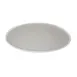 GET P-151-DVG Platter, 15"L x 11"W Oval, Break-Resistant Melamine, Dove Gray with White Trim 1 image