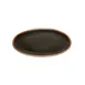 GET P-183-BR Oval Melamine Platter 18" x 13", Brown with Clay Trim, Dishwasher Safe, Break-Resistant 1 image