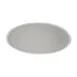 GET P-183-DVG Platter, 18"L x 13"W Oval, Break-Resistant Melamine, Dove Gray with White Trim 1 image