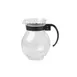 GET P-4091-PC-BK Tahiti Pitcher, 90 Oz Clear Polycarbonate, Black Handle - Dozen 1 image