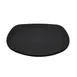 GET P-600-BK Nara™ Side Dish/Bread Plate, 6" Square, Break-Resistant, Melamine, Black - 1 Dozen 1 image