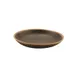 GET P-75-BR Pottery Market Bread/Side Plate, 7.5" Round Melamine, Brown Dishwasher Safe - Dozen 1 image