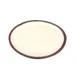 GET P-75-CRM - 7½" Round Melamine Plate Beige Break‑Resistant Dishwasher Safe NSF BPA‑Free - 1 Dozen 1 image