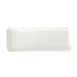 GET PA1101497712 Rectangular Porcelain Tray 14-1/6" x 5-1/2" White Microwave Safe 380°F - 1 Dozen 1 image