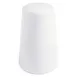GET PA1101709912 Pepper Shaker, 2.5 oz/3-1/4" Height, Porcelain Bright White, 380°F Safe - Dozen 1 image
