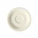 GET PA1101800324 Cappuccino Saucer 6-1/4" Dia Porcelain White Microwave/Dishwasher Safe - 1 Dozen 1 image