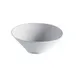 GET PA1101807506 Slanted Round Bowl, 9-2/3" Dia., 28.7 Oz., Porcelain, Reactive Glaze, Bright White 1 image