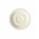 GET PA1101900224 Espresso Saucer, 5" Dia., Round, Porcelain, White, Microwave & Dishwasher Safe – 1 Dozen 1 image