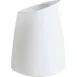 GET PA1101928424 Creamer Pitcher, 9.7 Oz (3.75”), Rolled Edge, White Porcelain, Oven Safe - 1 Dozen 1 image