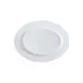 GET PA1101937806 - Oval 15" x 11" Porcelain Platter, Bright White, Scratch-Resistant, Microwave Safe 1 image