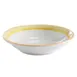 GET PA1600703724 Grapefruit Bowl, 10 oz, 6‑½" Porcelain, Orange Edge, Microwave Safe - 1 Dozen 1 image