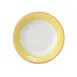 GET PA1600901524 Plate – 7-1/4" Porcelain, Orange Edge, Scratch‑Resist, Oven Safe 380°F – Dozen 1 image