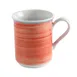 GET PA1602606124 Mug - 11 oz (5" Dia.) Porcelain, Scratch-Chip, Microwave Safe, Blue Edge - 1 Dozen 1 image