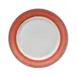 GET PA1602902724 10-5/8" Porcelain Plate, Rolled Blue Edge, Scratch/Chip Oven Safe to 380°F– 1 Dozen 1 image