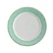 GET PA1603901524 7-1/4" Porcelain Plate, Yellow Edge, Scratch‑Resist, MW/DW 380°F - 1 Dozen 1 image