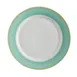 GET PA1603902524 10" Round Porcelain Plate Yellow Rolled Edge Scratch‑Res Oven Safe 380°F - 1 Dozen 1 image