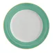 GET PA1603902912 Plate - 12¼" Porcelain Yellow Rolled Edge Microwave/Dishwasher Oven 380°F - Dozen 1 image