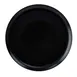 GET PA1941712324 9" Round Coupe Rim Plate, Rolled Edge, Porcelain, Black Reactive Glaze - 1 Dozen 1 image