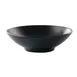 GET PA1941923224 Porcelain Bowl, 7¼" Dia, 18.4 oz, Black Reactive Glaze, General Usage - Dozen 1 image