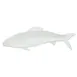 GET PHT05-MOD - Bugambilia Trout Dish, 20.67" L x 7.48" W x 2.09" Deep, Cast Aluminum Coating 1 image