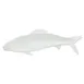 GET PHT07-MOD Bugambilia Trout Platter, 40" L x 14-1/4" W x 3.15" Deep, Aluminum, Fish Shape 1 image