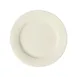 GET PP1100702524 9-1/4" Porcelain Round Plate, Rolled Edge, Off‑White, Oven Safe To 380°F - 1 Dozen 1 image