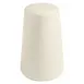 GET PP1100709912 Pepper Shaker, 2-1/2 Oz, 3-1/4" Height, Porcelain Off White Safe to 380°F - 1 Dozen 1 image