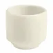 GET PP1100909024 Egg/Ketchup Cup, 1-1/2 Oz, 2", Round, Rolled Edge, Porcelain, Off White - 1 Dozen 1 image