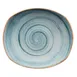 GET PP1604722024 7.5" Blue Porcelain Round Plate, Rolled Edge, MW/DW Safe, Oven 380°F - Dozen 1 image