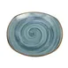 GET PP1604722612 10" Plate, Rolled Edge, Scratch-Resist Blue Porcelain, Oven Safe 380°F - 1 Dozen 1 image