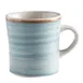 GET PP1604726424 Mug - 5" 11 Oz Porcelain Blue Corona Handle, Microwave/Oven Safe 380°F - Dozen 1 image