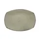 GET PP1605727906 Porcelain Platter – 13-7/9" x 9-2/3", Beige, Microwave/Dishwasher Safe 380°F 1 image